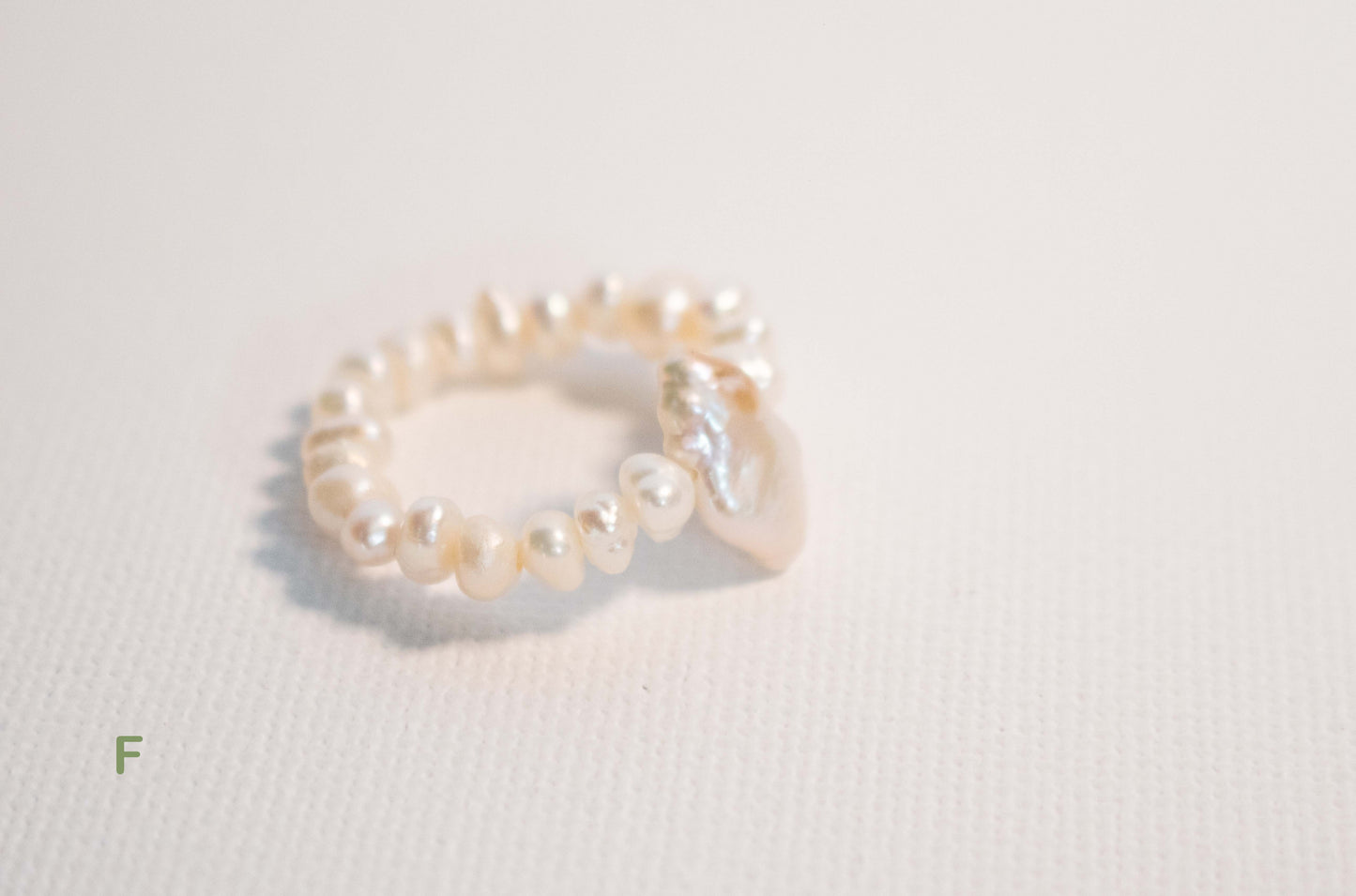 Rings :  Pia Rice Pearls